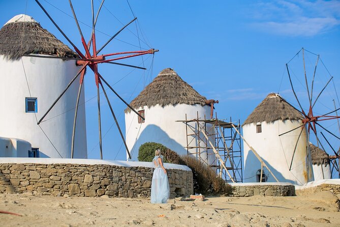 1 Hour Private Photo Session In Mykonos - How Panagiotis makes the shoot feel easy (even if you’re camera-shy)
