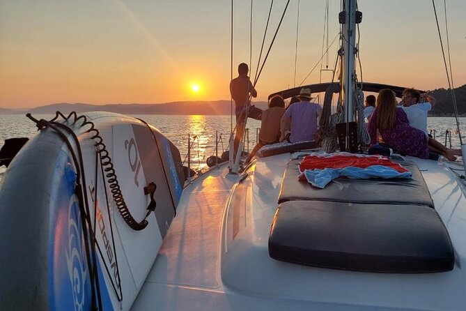 6 Hours Tour to Delos and Rhenia Islands with Sailing Yacht - Delos: Explore the ruins on your own (and plan for entrance fees)