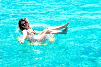 All inclusive cruise Sailing Cruise to Delos&Rhenia beaches - Delos stop: UNESCO photos without turning it into a long sightseeing grind