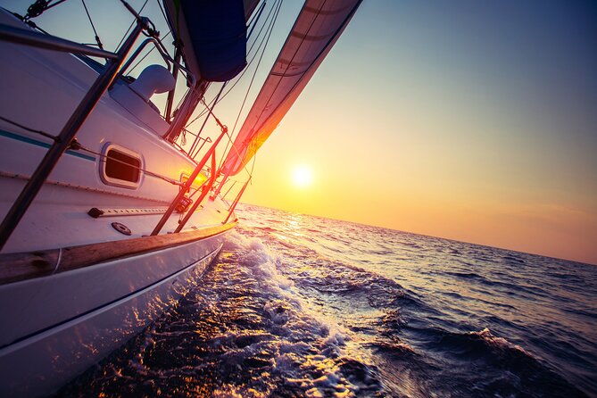 All inclusive Sunset Cruise Delos & Rhenia - free transpotation - The Greek buffet and drinks that make the whole half-day feel complete