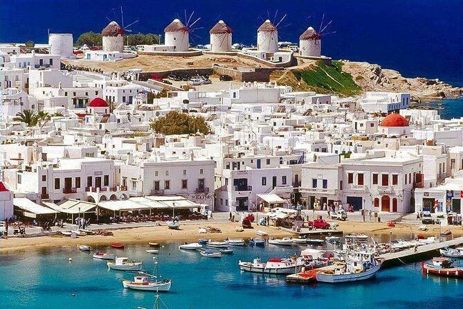 Best Shore Excursion Discovering Mykonos from Cruise Port - Kato Milli windmills: the iconic photos in Chora