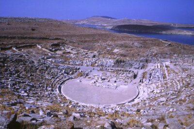 DELOS, the island of god Apollo - Apollo’s Sanctuary: birth mythology, lions, and the slave market