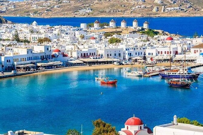 Explore Authentic Mykonos Full-Day 7 Hours Private Tour - Mykonos Town (Chora): Paraportiani, Little Venice, windmills, and Petros the pelican