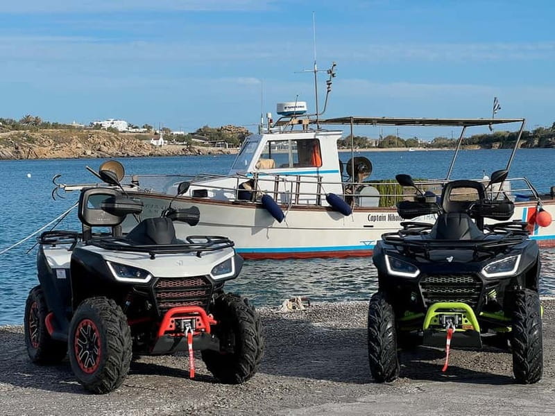 Explore Mykonos Island with a 650cc ATV / QUAD Tour - Safety briefing and riding ease: what you should expect before you go
