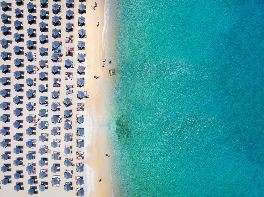From Mykonos Cruise Port: Old Town Visit and Beach Getaway - Mykonos Old Town After Elia: Windmills, Little Venice, and Paraportiani