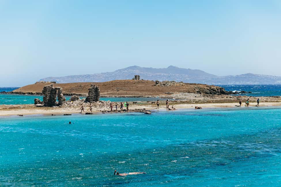 From Mykonos: Cruise to Delos and Rhenia with Lunch - From Mykonos Old Port to the Aegean: the flow of the day