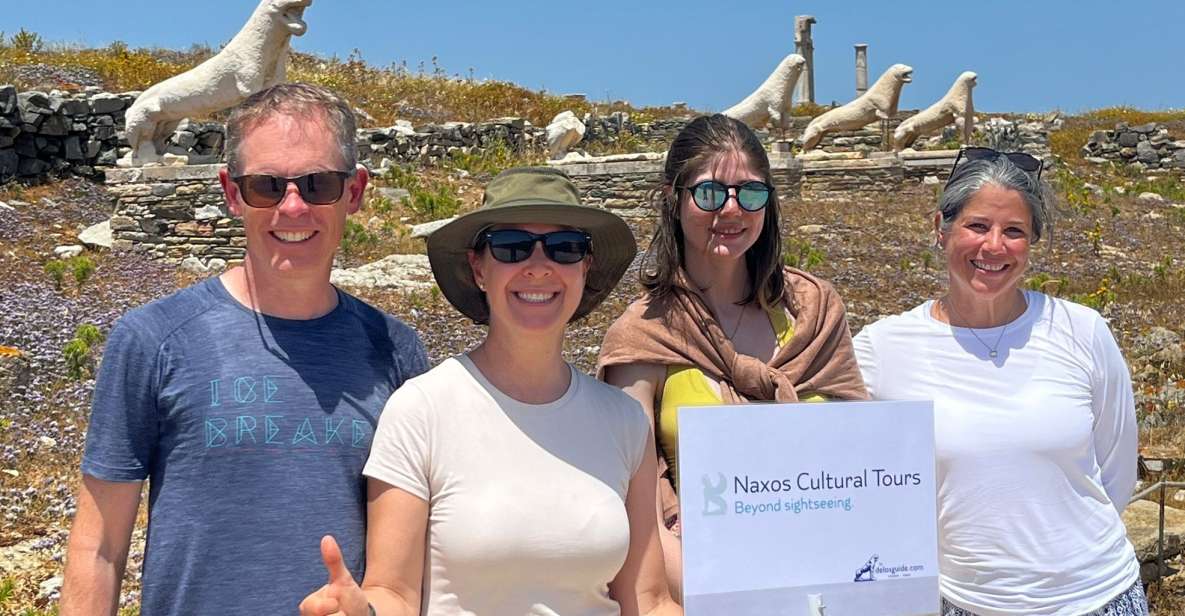 From Naxos: Delos and Mykonos Day Trip with Licensed Guide - Meeting in Naxos: find Alexander Ship fast
