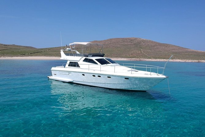 Full Day Private Yacht Cruise in Mykonos on a Ferretti Altura 52s - What This Private Yacht Cruise in Mykonos Really Feels Like