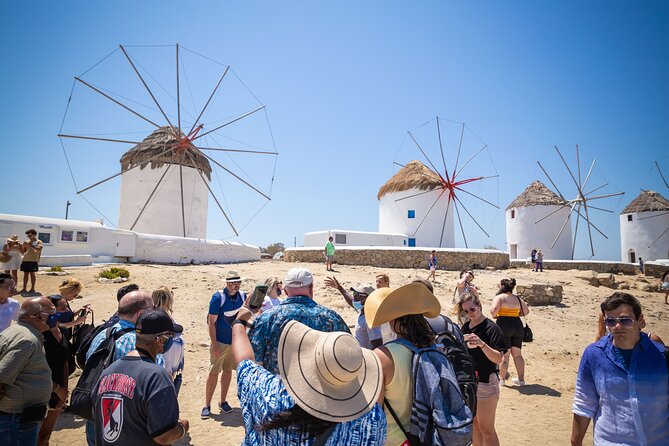 Grand Tour of Mykonos - Windmills, Manto Square, and Little Venice on foot