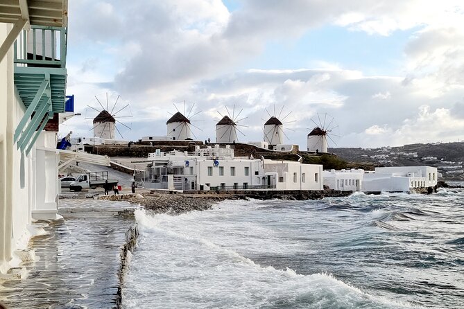 Guided Walking Tour Mykonos, Little Venice, Windmills, Beaches - Pickup, timing, and how the 4-hour flow actually works