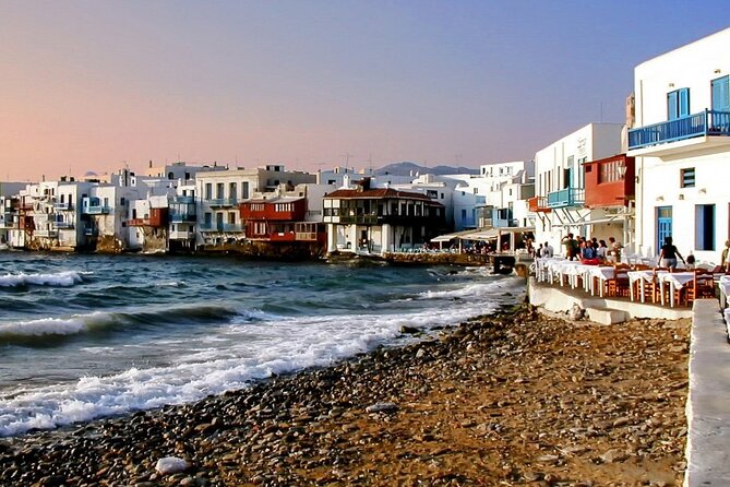 Guided Walking Tour Mykonos, Little Venice, Windmills, Beaches - Kalafatis beach time: choose your vibe on the south coast