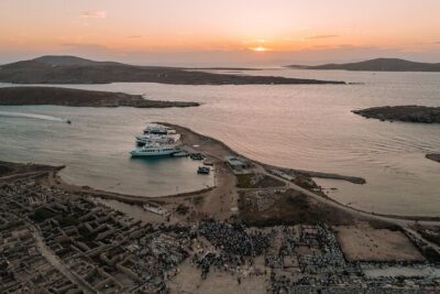 Half Day Delos Tour of Mykonos from the Cruise Ship Port - Getting to the Old Port: SeaBus First, Then the Delos Boat