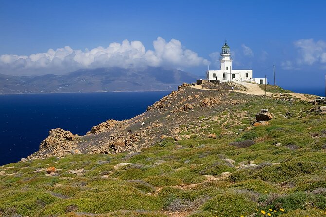 Half Day Private Tour Island with a Local in Mykonos - Psarou and the yacht-photo moment