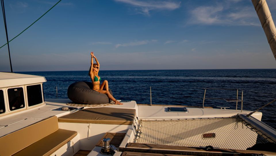 Mykonos: Boho Experience Catamaran Cruise - Morning vs Sunset: Your Two 5-Hour Choices from Paraga Beach