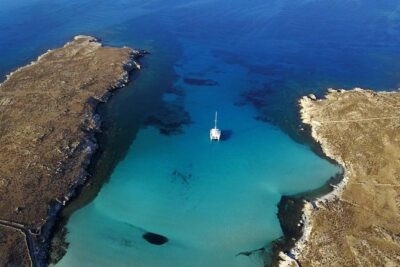 Mykonos Catamaran Full Day Private Cruise, 8-flavor Meal & Drinks - Lunch or Dinner on Board: The 8-Flavor Meal Advantage