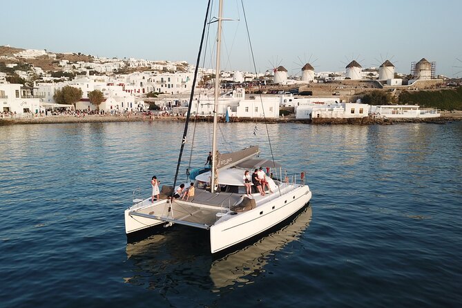 Mykonos Catamaran Sunset Semi private Cruise with transfer - Food, Drinks, and Crew: The Value of “Taken Care Of”
