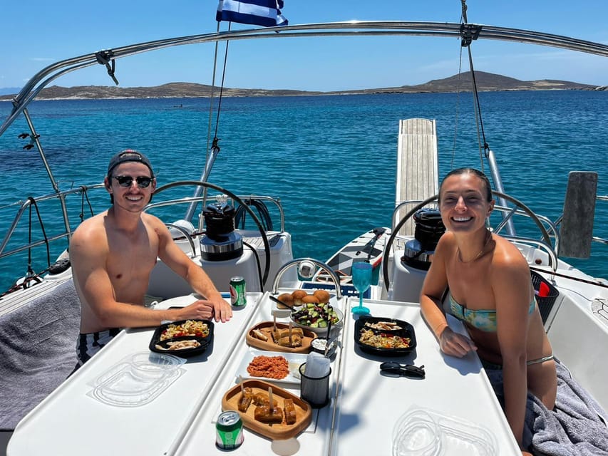 Mykonos: Delos and Rhenia Cruise with Swim and Greek Meal - Rhenia Island: the swim-and-snorkel reason to choose this trip
