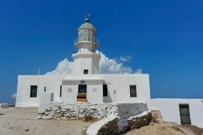 Mykonos Exploration : Private Jeep Tour with a local - Armenistis Lighthouse: a dramatic opener for Aegean views