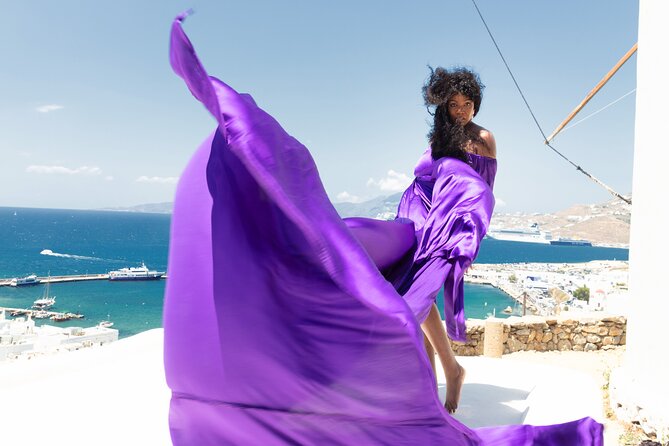 Mykonos Flying Dress High End Professional Photographer - The camera promise: what a 100MP Hasselblad typically gives you