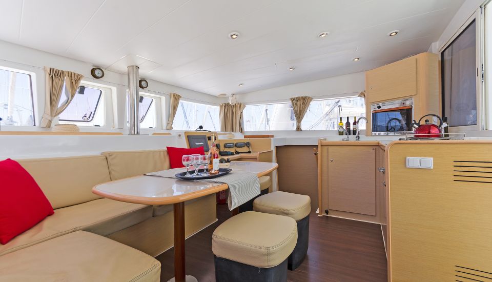 Mykonos: Full-Day Catamaran Cruise with Fresh Lunch - The sailing route: famous Mykonos beaches, plus real swim time