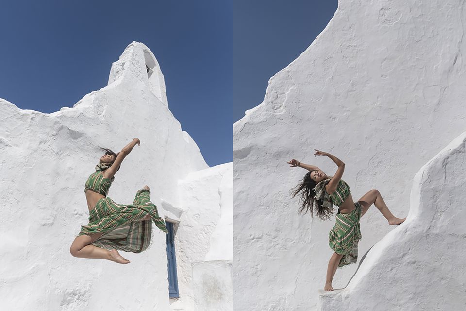 Mykonos: Guided City Walking Tour with Photoshoot - What you really get: photos, coaching, and equipment