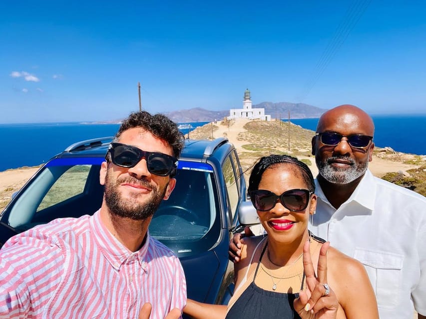 Mykonos Hidden Spots Jeep Guided Private Tour - Agios Ioannis Diakoftis and Ftelia: quick stops, big angles