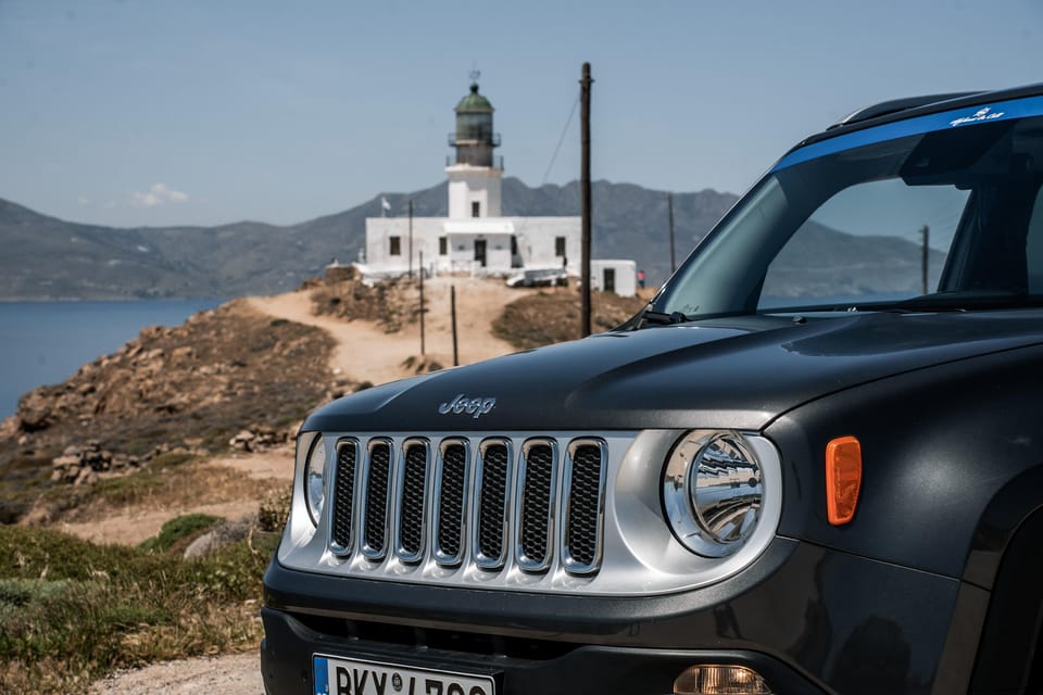 Mykonos Hidden Spots Jeep Guided Private Tour - Marathi Reservoir (Artificial Lake) and the hilltop monastery feel