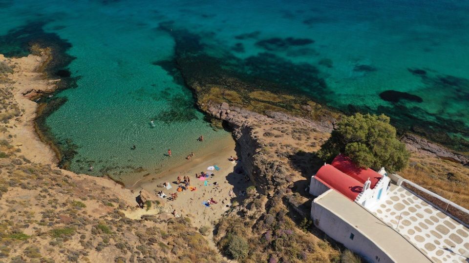 Mykonos: Island and Beaches Private Tour by Car - Armenistis Lighthouse: the first big viewpoint and photo session
