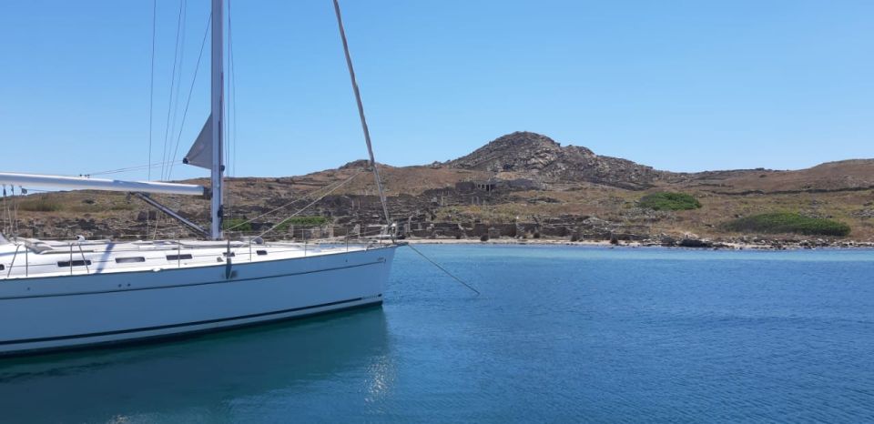 Mykonos: Private Delos and Rhenia 6hrs Cruise with Lunch - Meeting Apollo and Artemis at Delos: What to Do in 75 Minutes