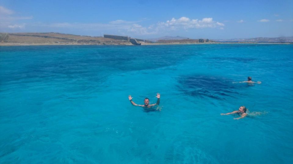 Mykonos: Private Delos and Rhenia 6hrs Cruise with Lunch - Rhenia’s Sandy Coves: Swim, Snorkel, and Hang in a Quiet Bay