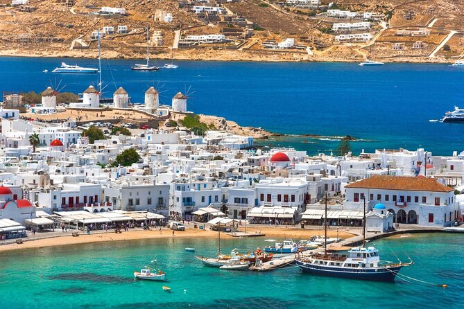 Mykonos Private Island Tour with Transfers and Greek Meal - The Greek meal: included lunch, but not a full culinary tour