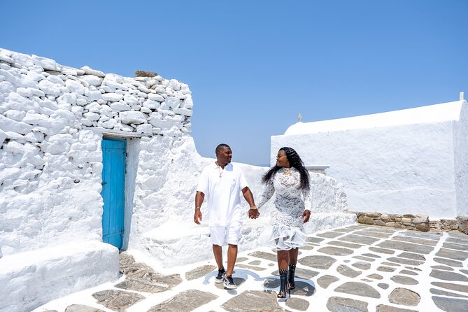 Mykonos Private Photoshoot - Windmills: classic Mykonos silhouettes with room for creativity