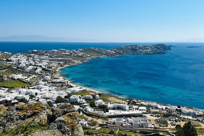Mykonos Safari Island Tour - According To The Locals - Panormos and Agios Sostis: Drive-By Coast, Then Rocks With a Backstory