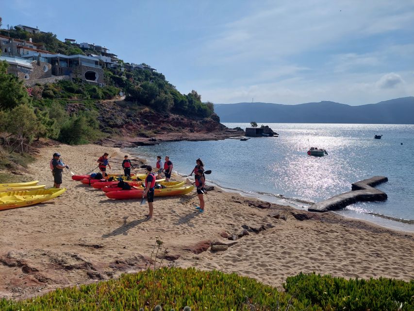 Mykonos: Secluded Bays Sea Kayaking Tour with GoPro Photos - Getting to Panormos Beach: Meeting Point and Transport Reality