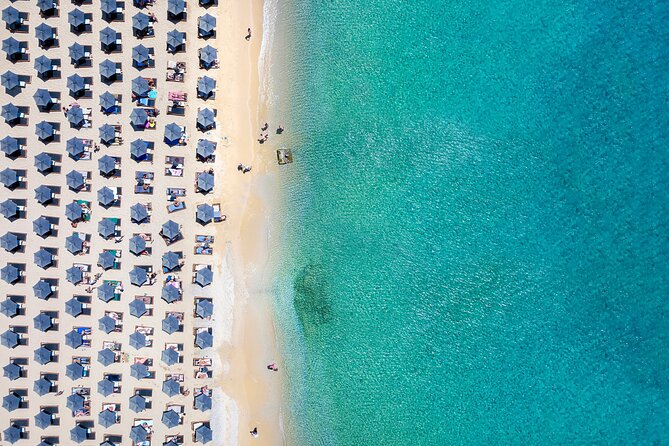 Mykonos Shore Excursion: Elia Beach & Town Exploration - Starting at the Cruise Terminal: Find the iTravel Mykonos Sign