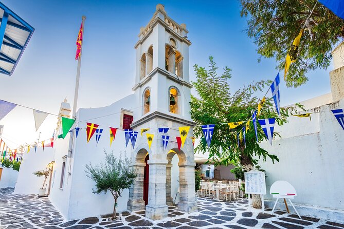 Mykonos: Small Group Tour for Cruise Passengers —Port Pickup - Mykonos Town in 30 Minutes: Shopping and Photo Stops