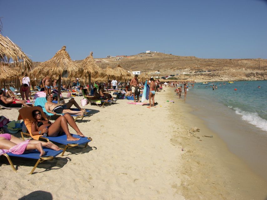 Mykonos: South Coast Cruise - Passing the south coast beaches: the part that saves your legs