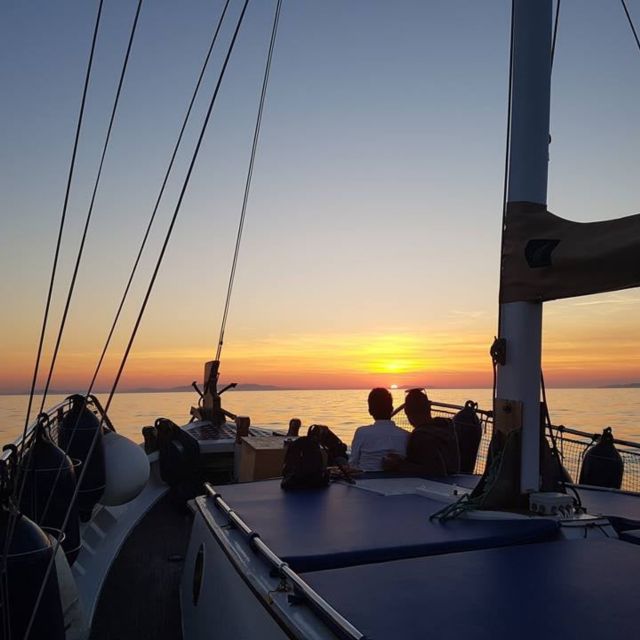 Mykonos: Sunset Boat Trip with Snacks and Drinks - The 2-hour flow: pickup, cruising past Little Venice, anchored sunset, then return
