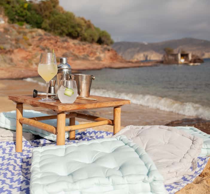 Mykonos: Sunset Cocktail Making Class on a Secluded Beach - Sunset timing: why the 2-hour limit actually helps