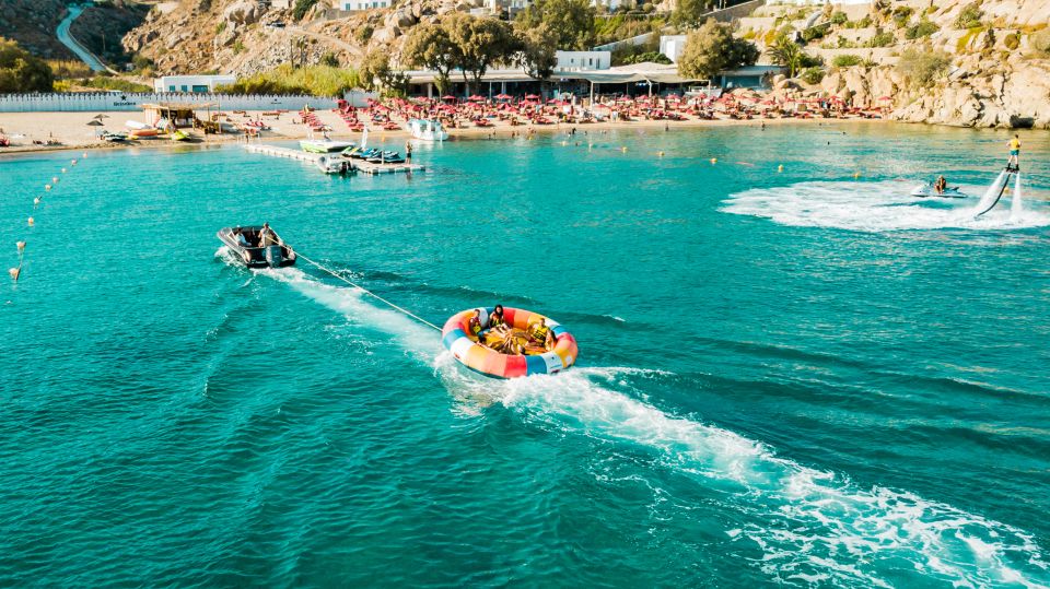 Mykonos: Super Paradise Beach Watersport Activities - Super Paradise Beach watersports: what you’re really buying