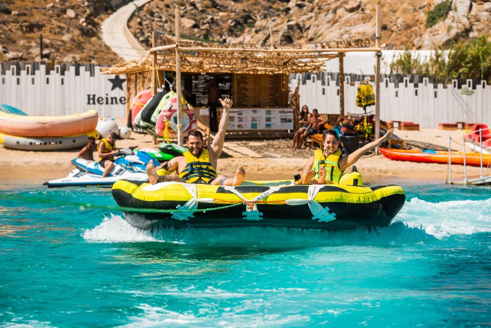Mykonos: Super Paradise Beach Watersport Activities - How the session flows on the water (and what happens before)