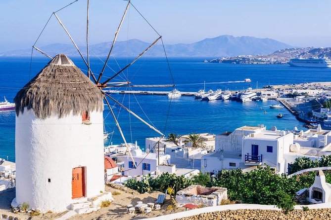 Mykonos Town and Island Half-Day Tour - Getting your bearings in Mykonos Town (Chora) and the Petros moment