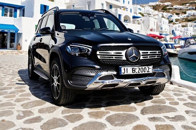 Mykonos VIP Private Transfers | Full-Day Driver - The full-day driver option: using a dedicated car without a fixed itinerary