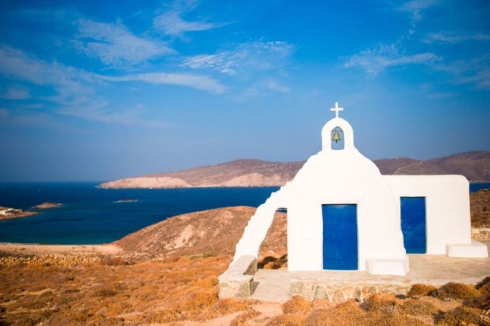 Mykonos Walking Tour - The five windmills: classic views with a built-in photo moment