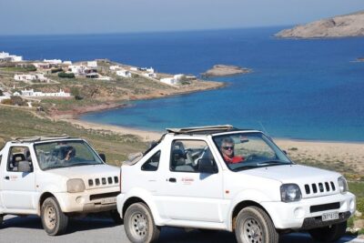 OFF ROAD Safari - Ano Mera: monastery time, church photos, and lunch under old trees