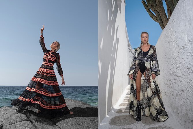 Photo shooting session in Mykonos town - What it feels like in the moment (especially for families)