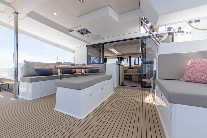 Private 5-Hour Cruise on Brand-New Luxury Catamaran in Mykonos - Delos pass-by: UNESCO views from the water, weather permitting