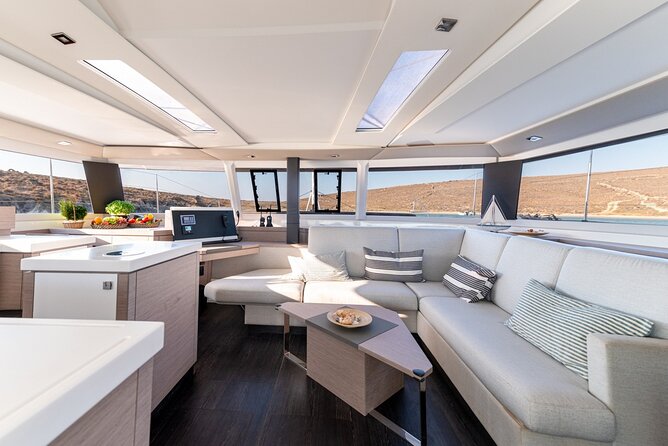 Private 5-Hour Cruise on Brand-New Luxury Catamaran in Mykonos - Food and drinks onboard: the real value isn’t just taste