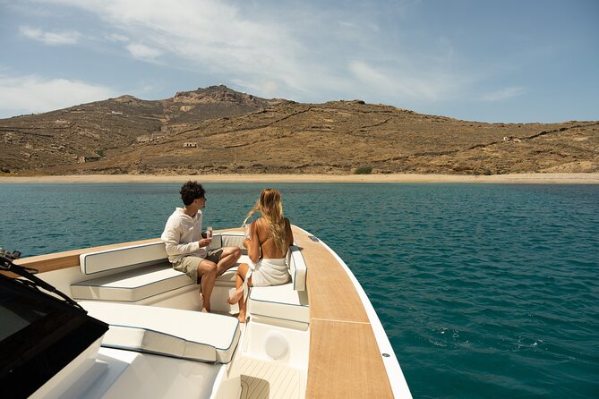 Private 5-Hour Cruise on Ultra Luxury Brand-New Yacht in Mykonos (Nevma) - Snorkel, SUP, and why the crew’s timing matters