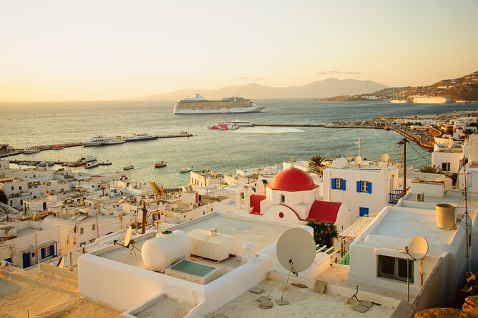 Private Half-Day Mykonos Insider Tour with Pick Up - Mykonos Town Panorama: Windmills, Old Port, and the Cruise-Ship Check